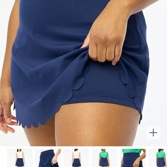Jcrew active scallop skort - Picture 2 of 3
